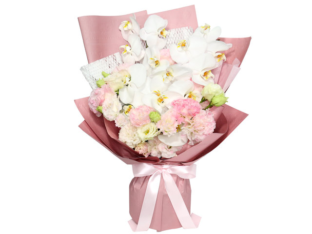 Florist Flower Bouquet - Mother's Day Orchid Bouquet OB03 - MR0402A3 Photo