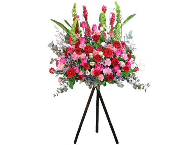 Flower Basket Stand - Italy Style Florist Arrangement Collection 22 - L76606896 Photo