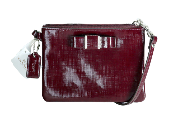 Gift Accessories - Coach Pat Bow Wristlet - L36668706 Photo