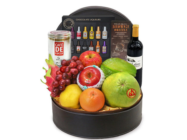 Wine n Food Hamper - Wine & Food Fruit Hamper G32 - L76609981 Photo