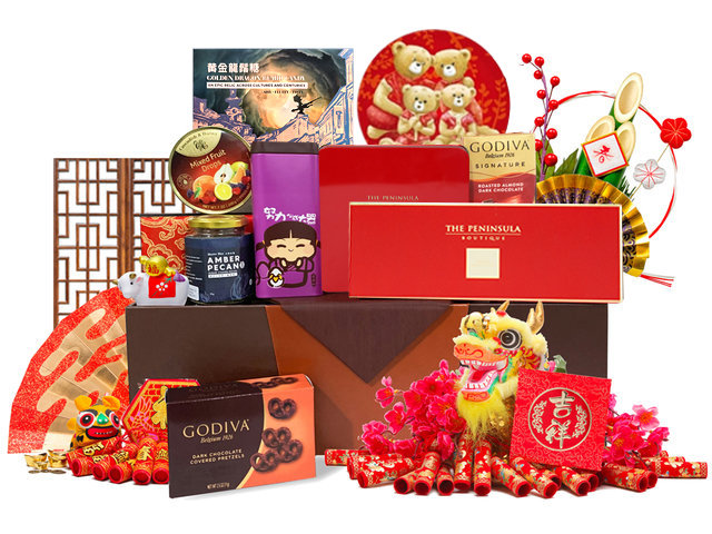 新年果籃Hamper - 農曆新年禮籃 M11 - CHW1228A2 Photo